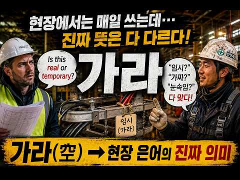 가라(空) 뜻? 현장에서 매일 쓰는 전기 용어의 진짜 의미!