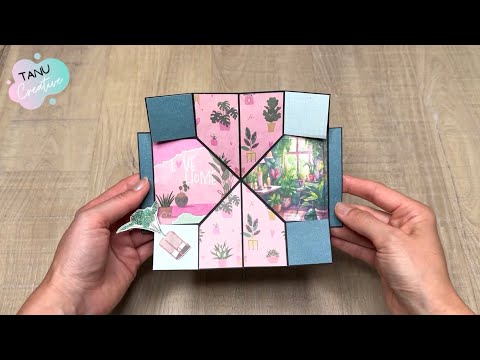Mini Pop-Up Fold Card Tutorial | Explosion Box Card