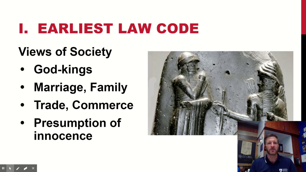 Lecture: Hammurabi's Code