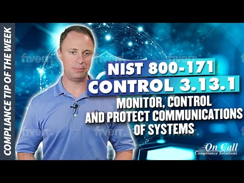 Shield Your Communications: NIST 800-171 Control 3.13.1 Best Practices