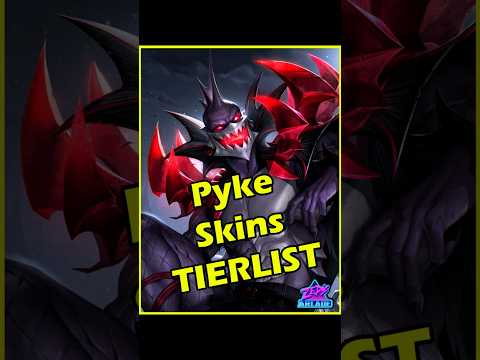 Pyke Skins Tier List #leagueoflegends #pyke #tierlist #worlds2024 #gaming #riotgames