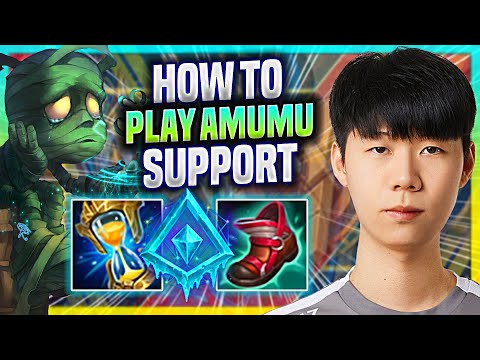 LEARN HOW TO PLAY AMUMU SUPPORT LIKE A PRO! - KT Lehends Plays Amumu Support vs Heimerdinger! |