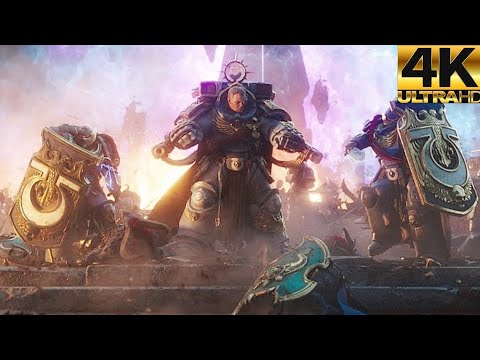 WARHAMMER 40k SPACE MARINE 2 ~ LORD CALGAR SAVES THE ULTRAMARINES CINEMATIC SCENE (2025) HD