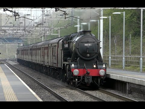 8F, 48151, The Salopian Express,Crewe, Hartford, 17th April 2019