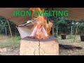 Making iron from Irish bog ore.