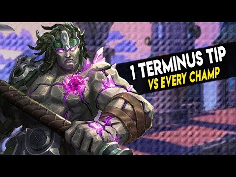 1 TERMINUS TIP VS EVERY CHAMPION | ft. Kresnik