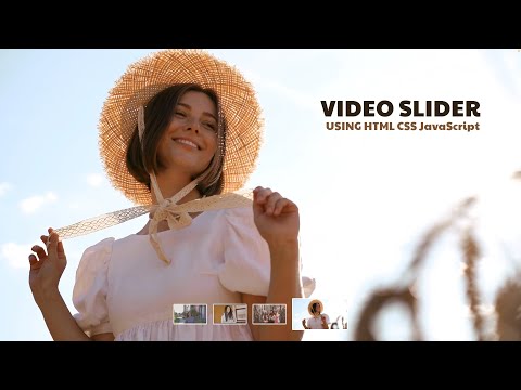 Video Slider Using Html Css Javascript