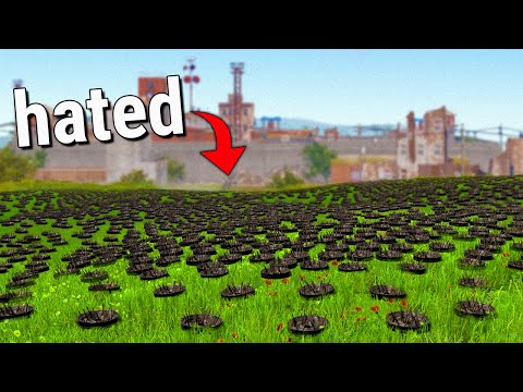 I Placed 10,000 Hidden Spikes Around Outpost