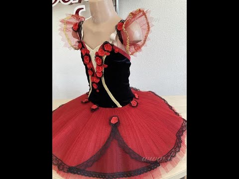 Балетный костюм P 1318 - video 2