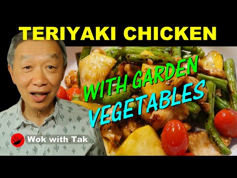 Want to use your garden vegetables? Try this chicken stir-fry dish.