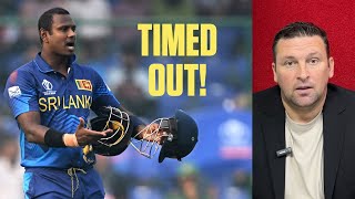 Steve Harmison on Angelo Mathews being timed out  