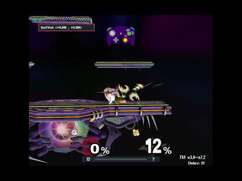 Puff Up Throw RTC - Fox (Battlefield Edge Platform)