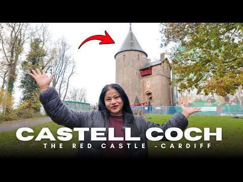 Exploring Castell Coch | The Hidden Red Castle of Cardiff! #cardifflife #uk #castle #cardiff