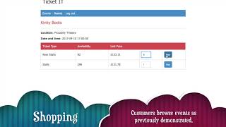 Ticket IT - Application in operation