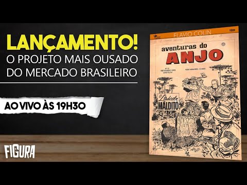 LANÇAMENTO AO VIVO: Edição de Artista - Aventuras do Anjo | Com Editora Figura