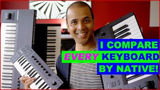 Video thumbnail for M32 vs A25 vs S49 vs S88 - Native Instruments keyboards compared! by Sanjay C