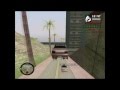 Взрыв покрышек при падении с большой высоты for GTA San Andreas video 1