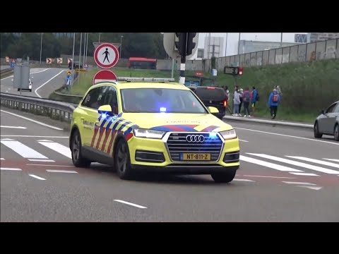 MMT & VTB, Verschillende hulpdiensten met spoed onderweg tijdens de Marathon in Amsterdam