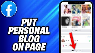 How To Put Personal Blog on Facebook Page (2024) - Easy Fix