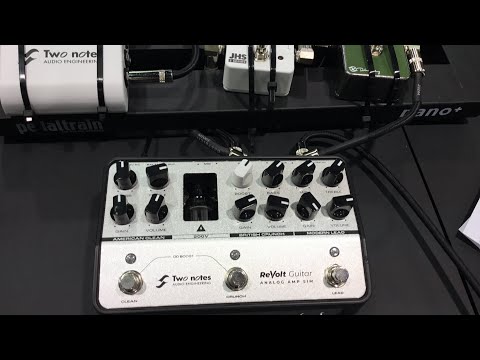 NAMM 2022 Two Notes ReVolt Guitar Preamp Pedal