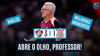 FLU VENCE O TIMÃO E AUMENTA A PRESSÃO EM DORIVAL! | FLUMINENSE 3X1 CORINTHIANS
