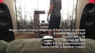 Rogue Audio Cronus Magnum/Ortofon 2M Red/Audio Art Cable - Music Samples