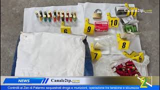 Controlli al Zen di Palermo: sequestrati droga e munizioni, operazione tra tensione e sicurezza