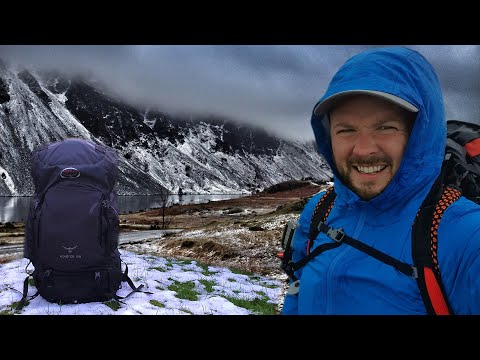 My Beginers WINTER Wild Camping Kit Review - Mountain Camping