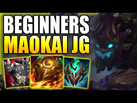 HOW TO PLAY MAOKAI JUNGLE & HARD CARRY GAMES FOR BEGINNERS! - Gameplay Guide League of Legends