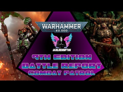Necrons vs Death Guard | Warhammer 40k 9th Edition Battle Report | Combat Patrol