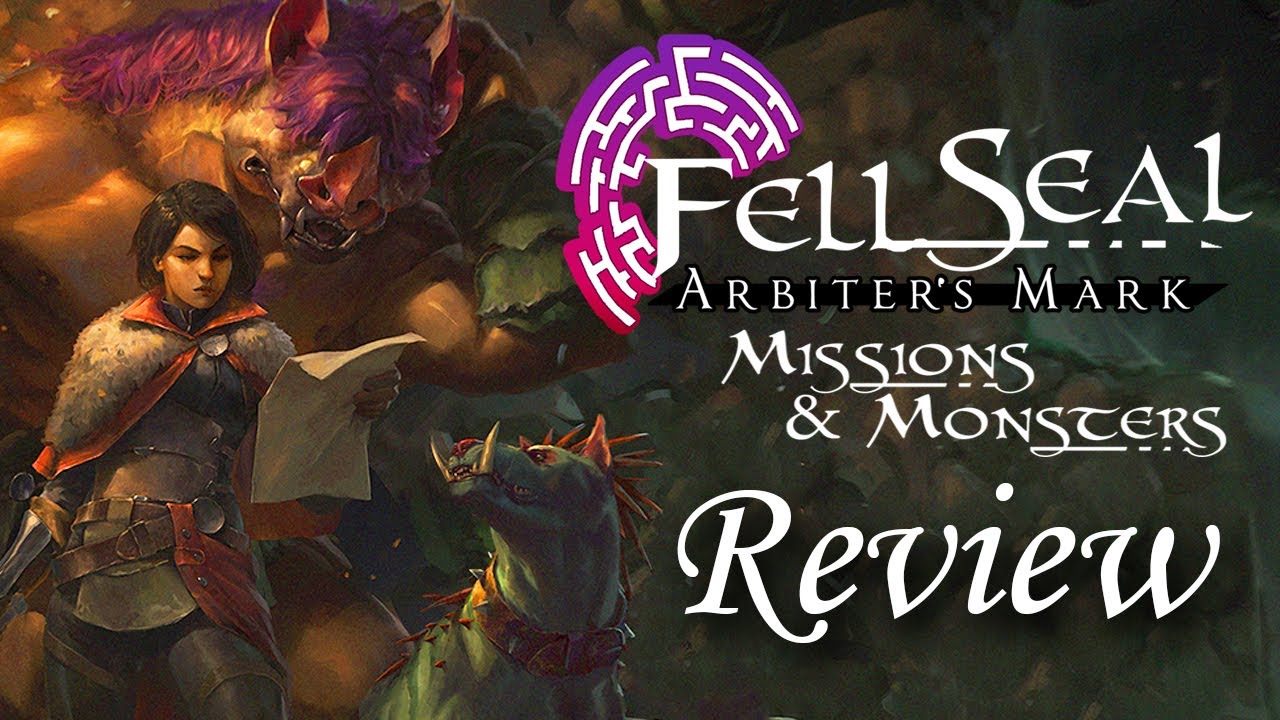 Fell Seal: Arbiter’s Mark – Missions and Monsters trailer cover
