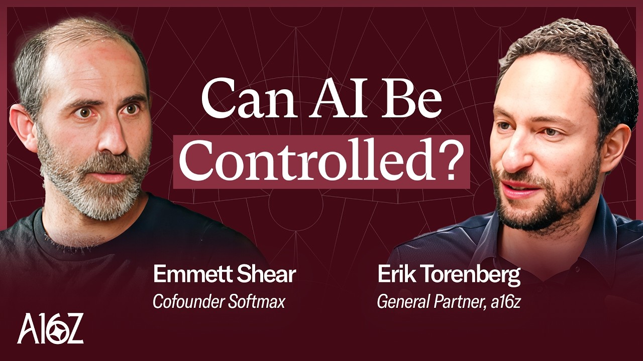Emmett Shear on Building AI That Actually Cares: Beyond Control and Steering
