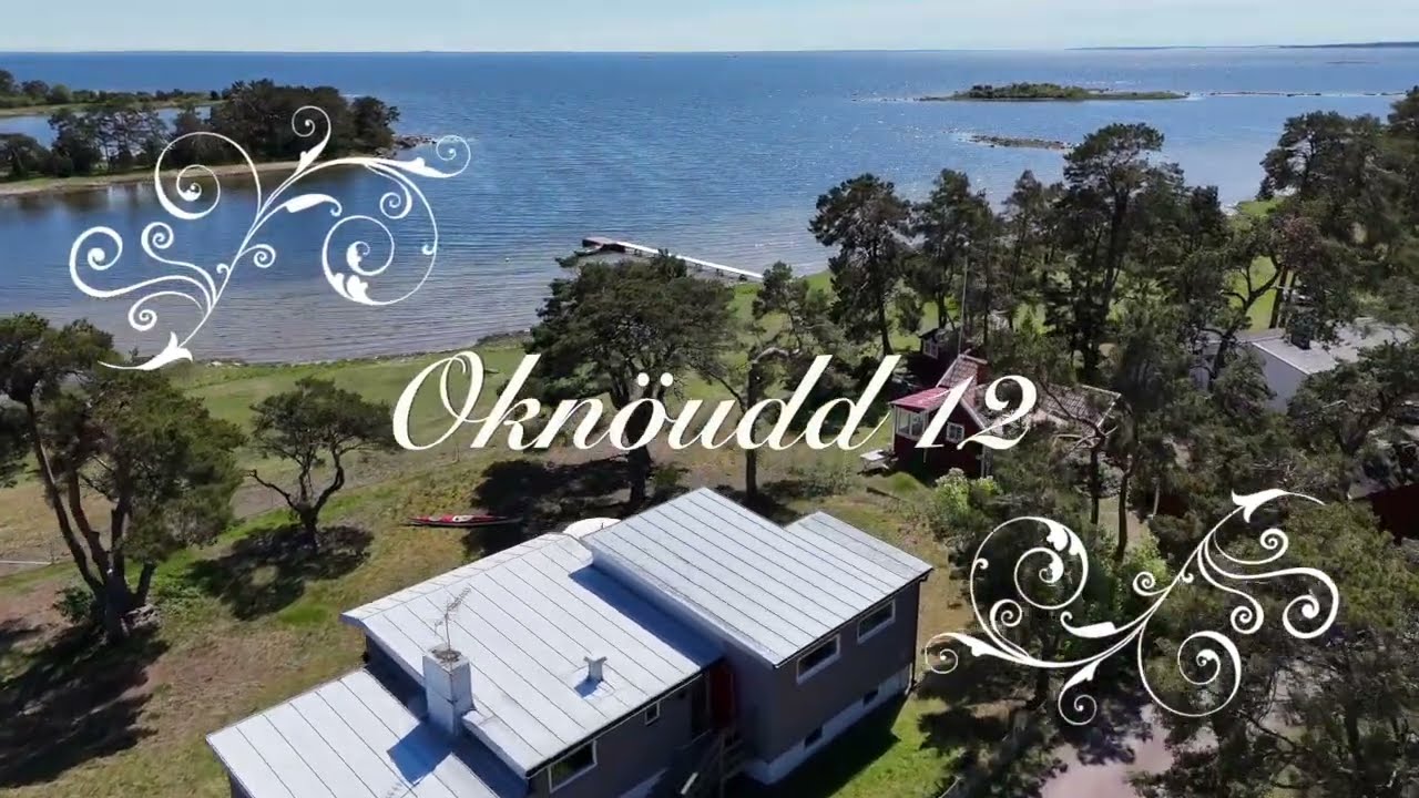 5 rum Villa på Oknöudd 12 Oknö Mönsterås kommun - video