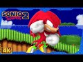 Sonic the Hedgehog 2: Absolute ⁴ᴷ Full Playthrough (All Chaos Emeralds, Knuckles gameplay)