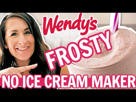 COPYCAT Wendy's Frosty Recipe - NO Ice Cream Maker