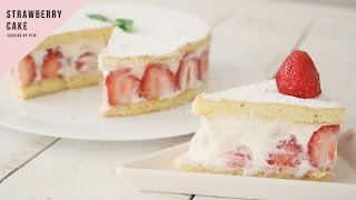딸기 케이크 만들기:How to make Strawberry Cake:イチゴケーキ -Cooking tree 쿠킹트리