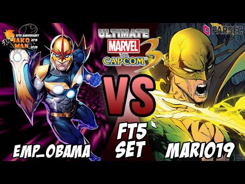 UMVC3 Parsec FT5 Set - EMP_Obama VS Mario19