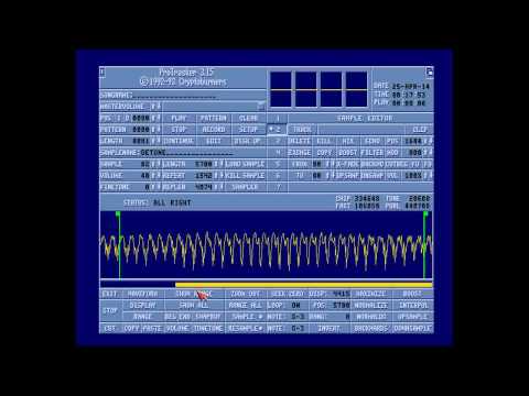 Amiga Hardware Programming 24 - Protracker - How do I start making a song?