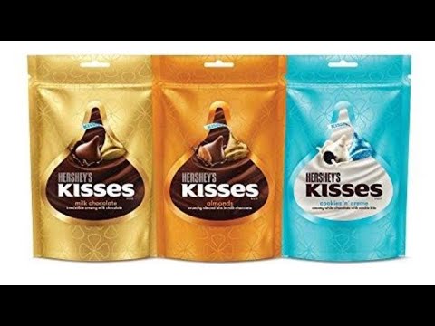 Hershey's Kisses Chocolate 🍫 review| 50 Rupees | Almond flavour | #shorts | #youtubeshorts |