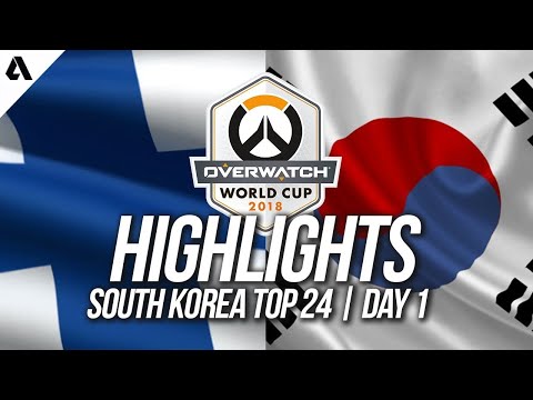 Overwatch World Cup 2018 Best Match: Finland Vs South Korea Highlight