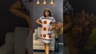 🆕 Elegant Free Shift Dress Style #zamakalefashion #fashion #afrifashion #ankaragown #nigerian