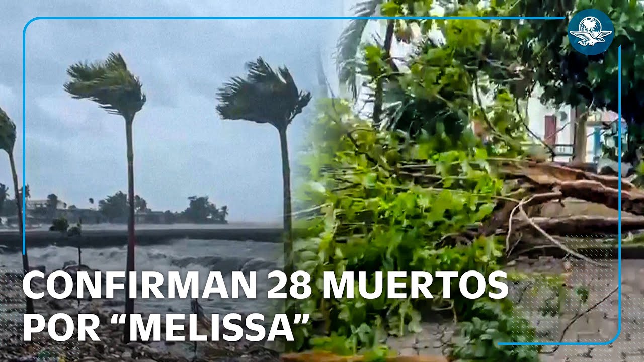 Sube a 28 la cifra de muertos en Jamaica por el paso devastador del huracán Melissa