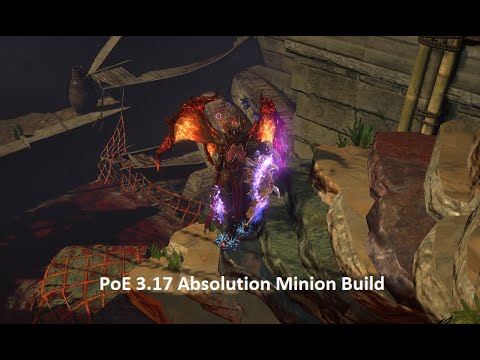 Path of Exile 3.17 Absolution Minion Build Boss Fights (high dps + high defense)