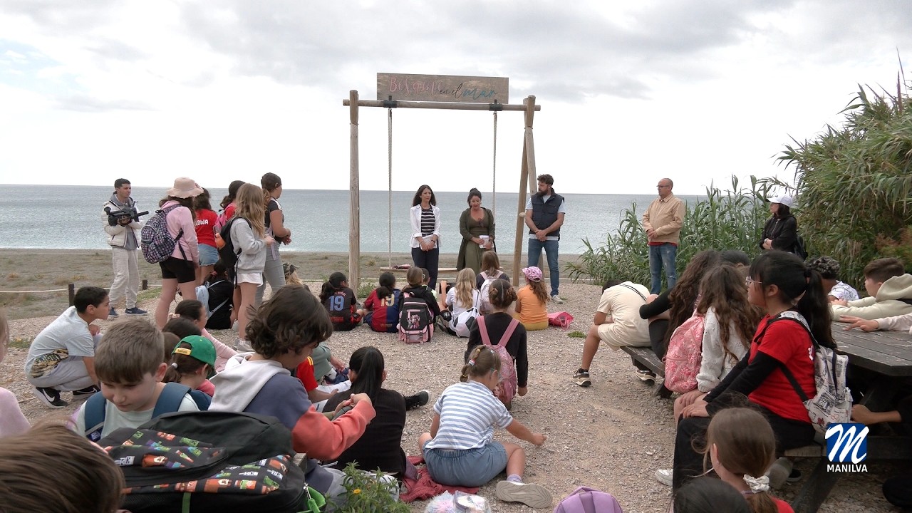 Alumnos visitan la Reserva Ecológica Playas de Manilva
