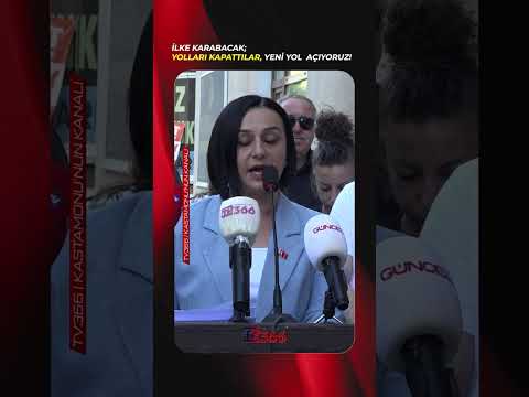 İlke Karabacak: “Yolları kapattılar, yeni yolu açıyoruz”
