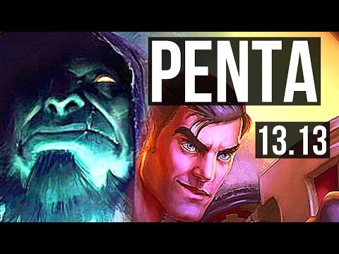 YORICK vs JAYCE (TOP) | Penta, 19/1/3, Legendary, 6 solo kills, 600+ games | KR Master | 13.13