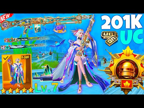 😍 I PLAYED With NEW (Lv.7) GALADRIA X-SUIT & (Lv. 7) HIT EFFECT MG3🔥 SAMSUNG,A7,A8,J7,XS,A3,A4,A5,A6