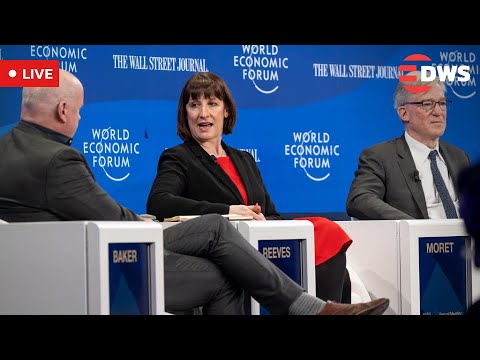 LIVE: Lutnick and Reeves Join WEF Panel to Discuss Global Economy and Finance | DWS News | AC14