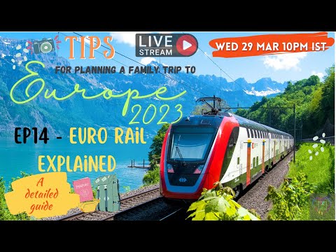 How To Travel Europe By Train | Europe Rail Pass | Travel From India | E14 - Euro Rail Explained