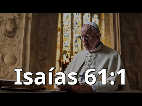 Papa Francisco reflexiona sobre Isaías 61:1: Anunciando Libertad y Sanación